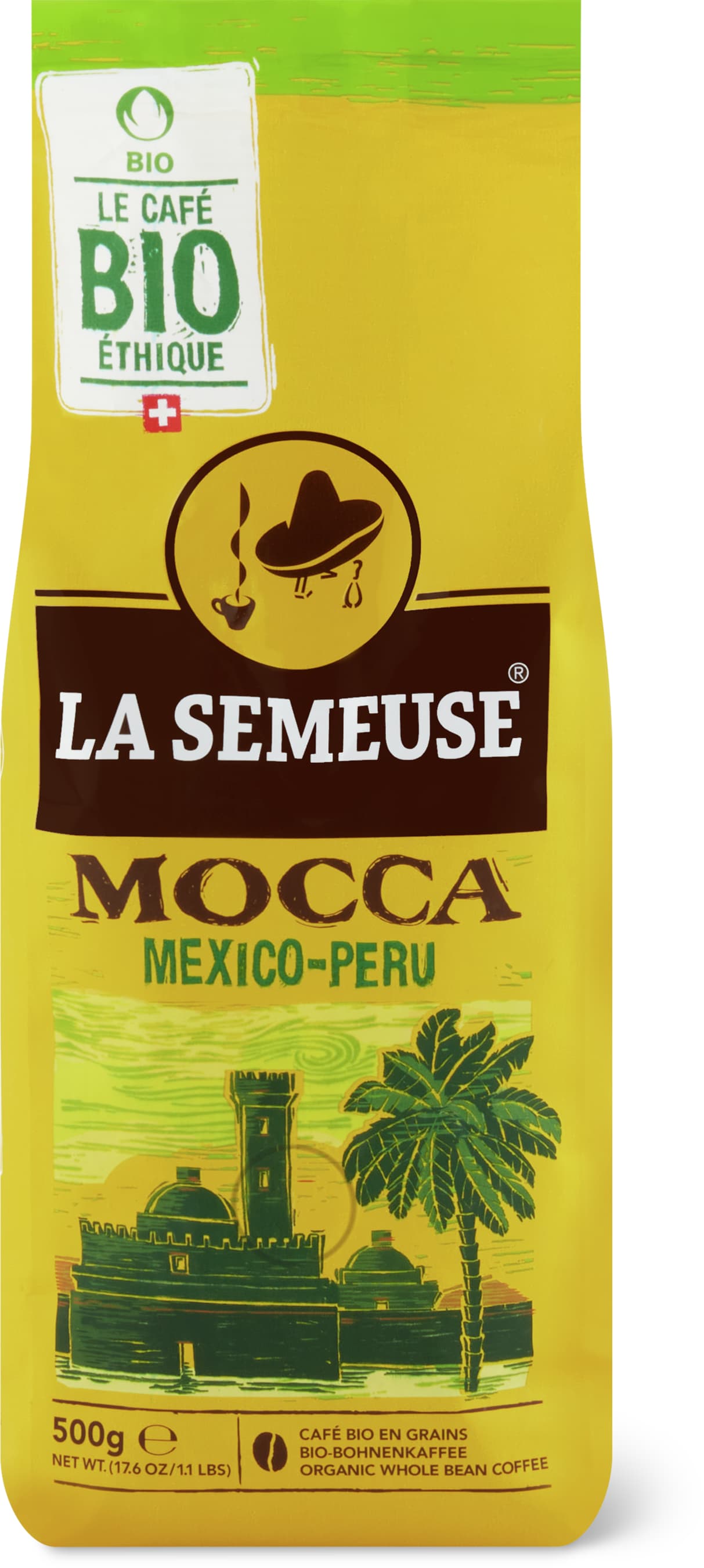 La Semeuse Mocca Bio Bohnenkaffee 500g